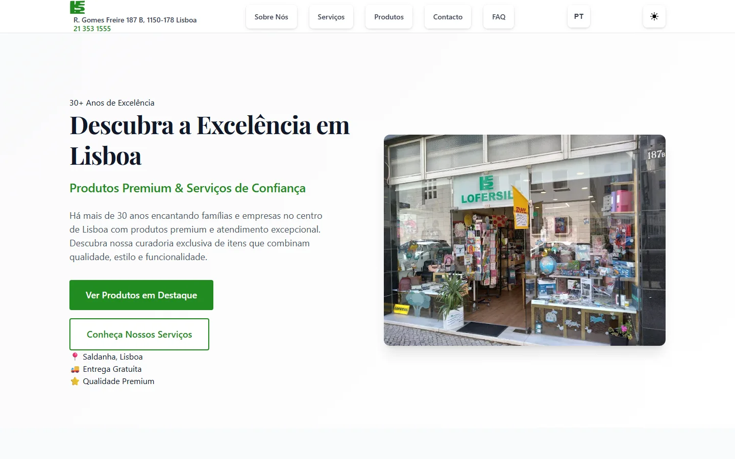 Lofersil E-commerce Store